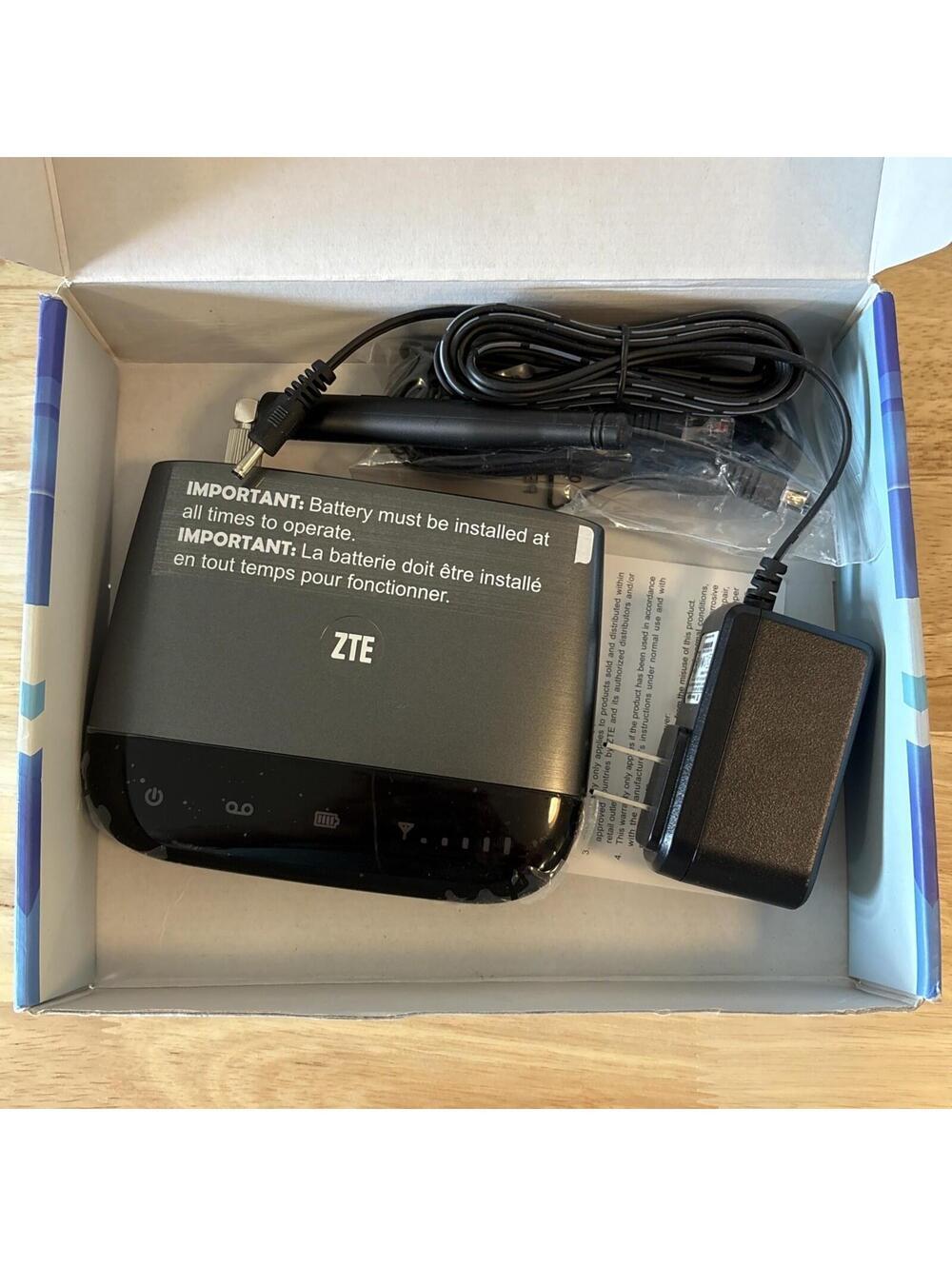 Complete with Box AT&T Wireless Home Phone Base WF721 Router - Picture 4 of 4